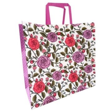 Фото1.Пакет паперовий з ручками (32х30х15 см)