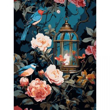 Фото1.Картина по номерах 