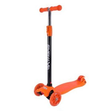 Фото1.Самокат дитячий 4-х колісний ПОМАРАНЧЕВИЙ