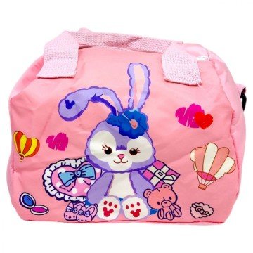 Фото1.Сумочка текстильна, одне відділення, знімний регульований ремінець (РОЖЕВА)