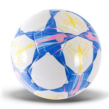 Фото1.М'яч футбольний №5, PVC (СИНІЙ)