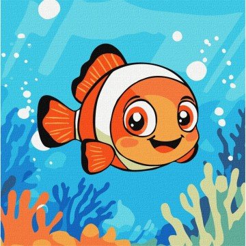 Фото1.Картина по номерах 