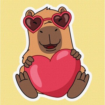 Фото1.Картина по номерах 