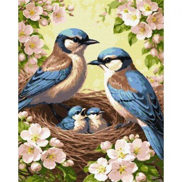 Фото1.Картина по номерах 