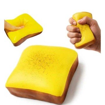 Фото1.Антистрес-Сквіш «Тост» Butter Squishy в асортименті MIC (306048)