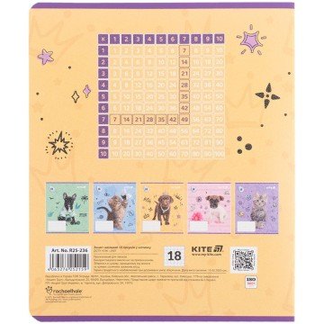 Фото9.Зошит 18 арк., кл., гібр. лак + УФ лак, RH