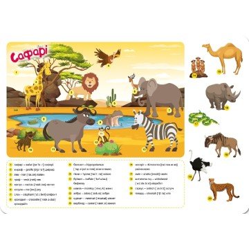 Фото1.Книга підручник з наклейками 