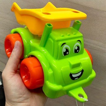 Фото1.Іграшка Самоскид Максик ТехноК салатовий.