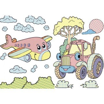 Фото1.Великі водні розмальовки 