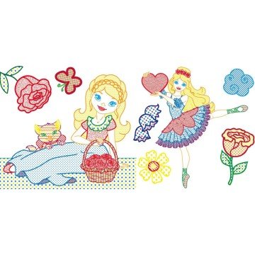 Фото1.Водні розмальовки з кольоровим контуром 