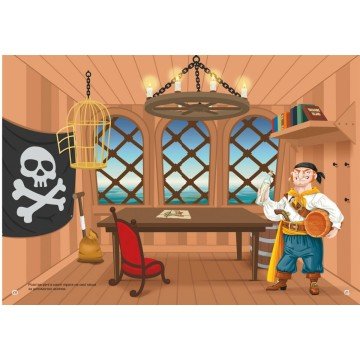 Фото2.Книга з наклейками Пірати, укр