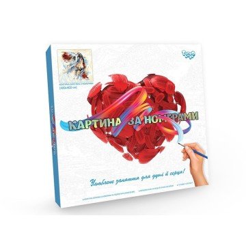 Фото1.Картина за номерами 