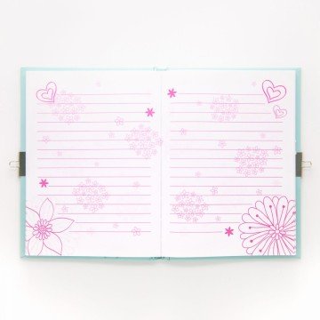 Фото1.Блокнот на замочці 