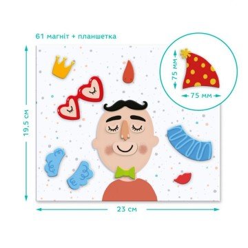 Фото2.Магнітні обличчя