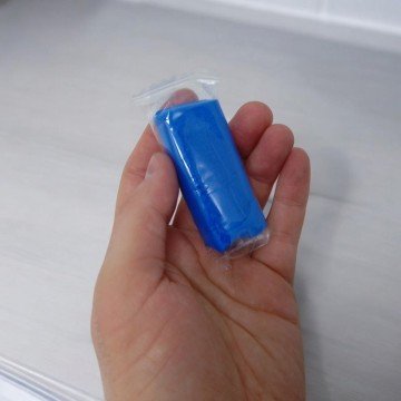 Фото1.Набір для ліплення з повітряним пластиліном, 24 кольори