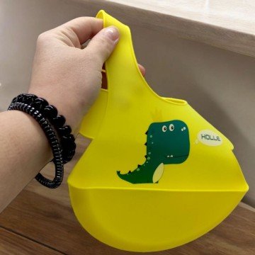 Фото1.Слинявчик силіконовий 