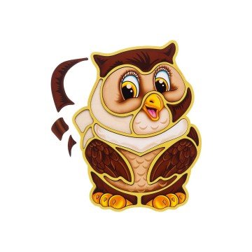 Фото1.Контурний пазл 