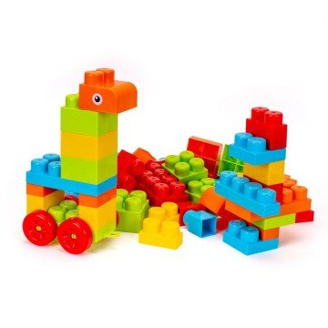 Фото1.Конструктор блочний 70 деталей