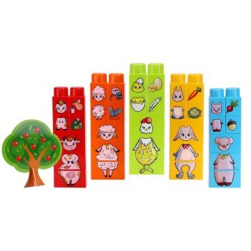 Фото2.Конструктор з малюнками тварин