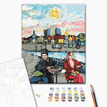 Фото1.Картина за номерами 