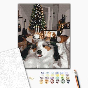 Фото1.Картина за номерами 