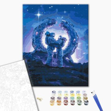 Фото1.Картина за номерами 