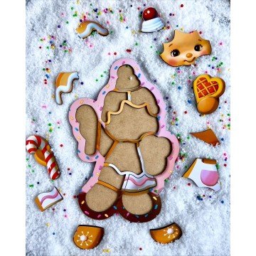 Фото1.Контурний пазл 