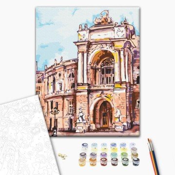 Фото1.Картина за номерами 