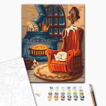 Фото1.Картина за номерами 