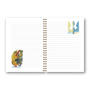 Фото2.Блокнот на спіралі 