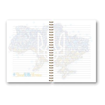 Фото2.Блокнот на спіралі 