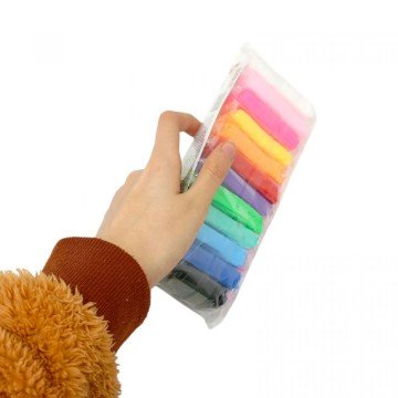 Фото1.Набір повітряного пластиліну, 12 кольорів.