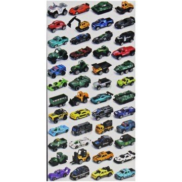 Фото2.Набір металевих машинок-сюрпризів 