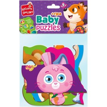 Фото1.Пазли максі, картонні 