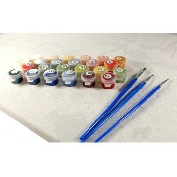 Фото3.Картина за номерами 