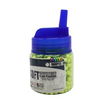 Фото1.Набір гумових кульок 6 мм (1000 шт)