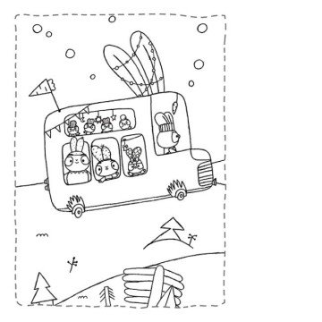 Фото1.Хоробрі Зайці. Пригодницькі розмальовки. Час мандрувати (У)