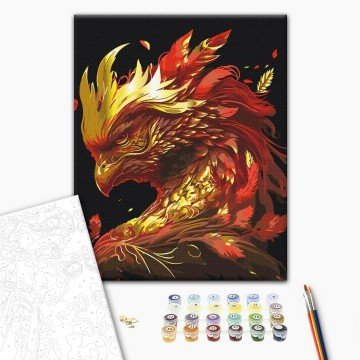 Фото1.Картина за номерами 