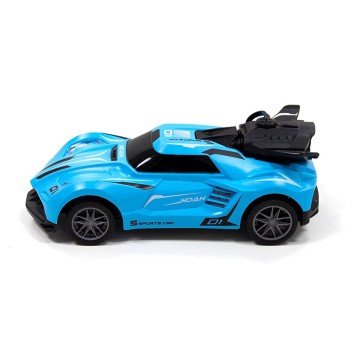 Фото1.Автомобіль Spray Car на р/в - Sport (блакитний, 1:24, світло, вихлопна пара)