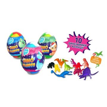 Фото1.Повітряний пластилін у яйці 