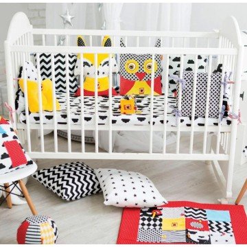 Фото1.Іграшка мʼяконабивна Підвіска-бортик Сова