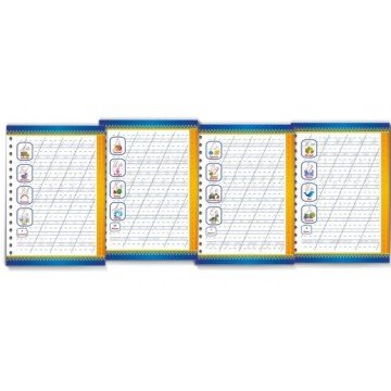 Фото3.Багаторазові прописи з канавкою (ручка+тримач) Українські Літери