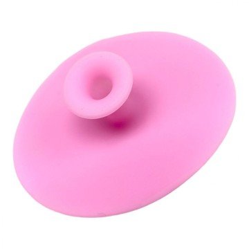 Фото1.Силіконова щітка для малюків (рожевий)