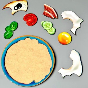 Фото1.Деревʼяний пазл 