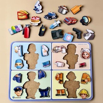 Фото2.Деревʼяний пазл-вкладиш 