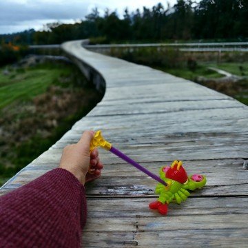 Фото1.Каталка з ручкою 