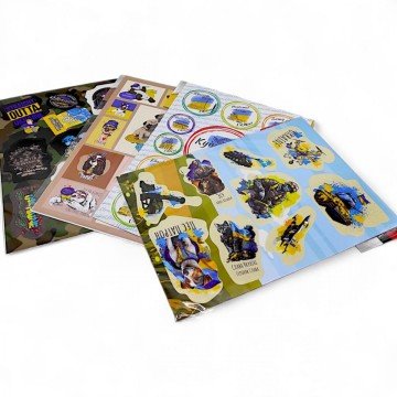 Фото1.Набір наклейок 