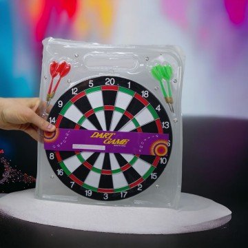 Фото1.Дартс голчастий з дротиками (29х29 см)