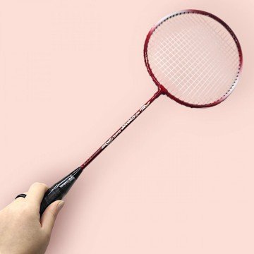 Фото2.Ракетки для бадмінтона, 2 шт, червоний