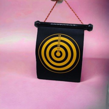 Фото1.Дартс магнітний на полотні (26х24 см)